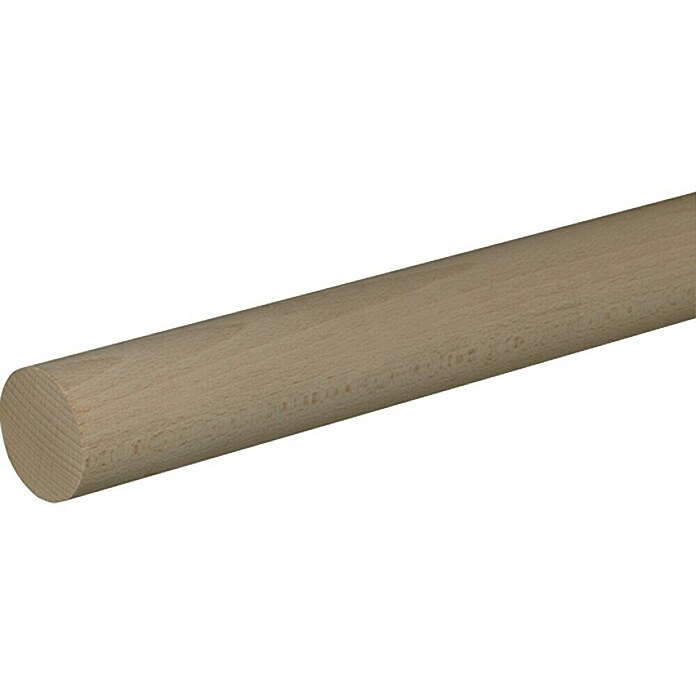 Okrogla palica  (Ø x Do: 4 x 190 cm, Bukev) | 5116 - Hartholzleisten | GCDK - Leisten | GCD - Wand Boden Decke Leisten | GC - Wand Boden Decke Leisten | G - Holz/Bauelem | BAUHAUS