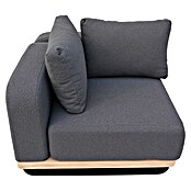 Sunfun Conjunto de muebles Cintia (6 pzs., Aluminio/Poliéster, Antracita) | BAUHAUS