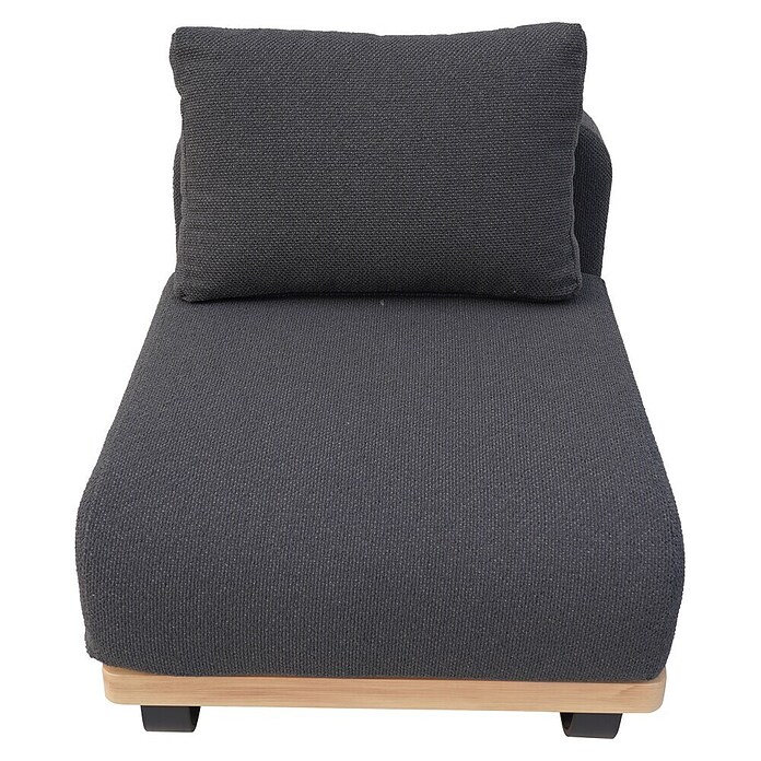 Sunfun Conjunto de muebles Cintia (6 pzs., Aluminio/Poliéster, Antracita) | BAUHAUS