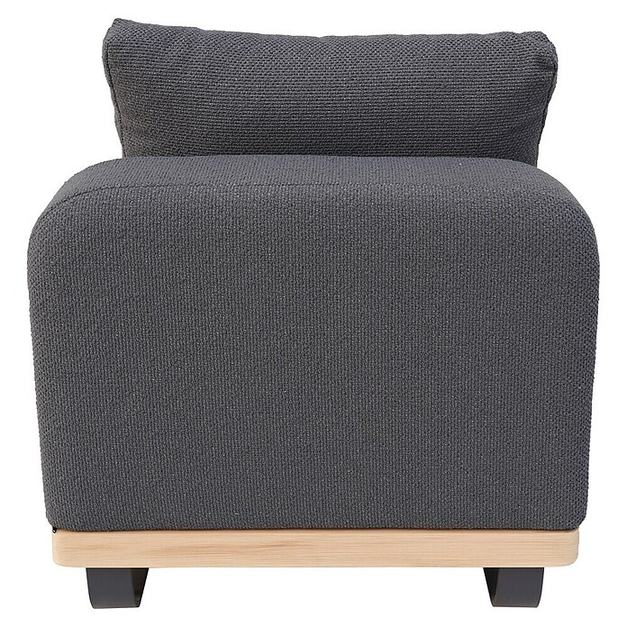Sunfun Conjunto de muebles Cintia (6 pzs., Aluminio/Poliéster, Antracita) | BAUHAUS