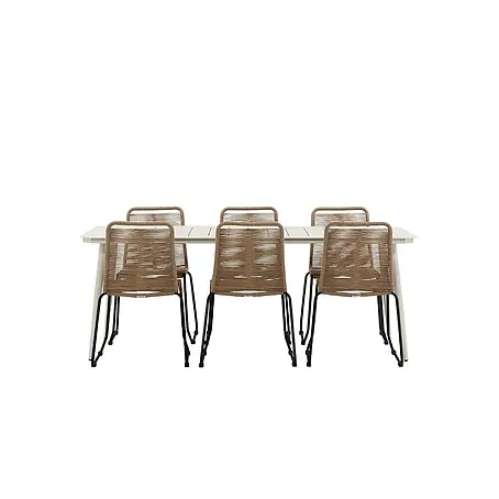 Ebuy24  Gartentisch-Set Lina