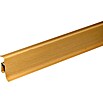 Kunststoffsockelleiste KU50 (Buche, 2,5 m x 22 mm x 50 mm)