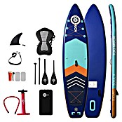 Set SUP daska s priborom Too Much Soul X  (D x Š x V: 350 x 84 x 15 cm, Nosiva sila: 180 kg, Tirkizno-siva) | BAUHAUS