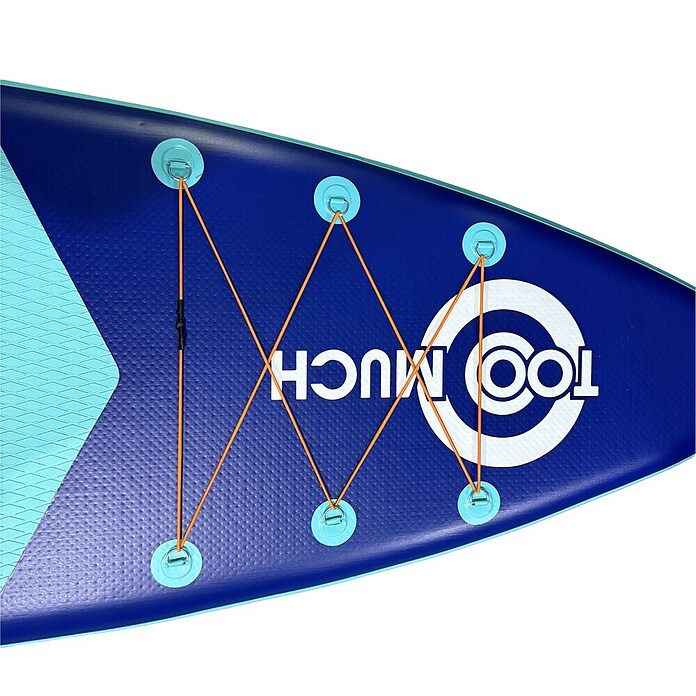 Set SUP daska s priborom Too Much Soul X  (D x Š x V: 350 x 84 x 15 cm, Nosiva sila: 180 kg, Tirkizno-siva) | BAUHAUS