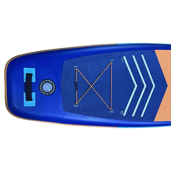 Set SUP daska s priborom Too Much Soul X  (D x Š x V: 350 x 84 x 15 cm, Nosiva sila: 180 kg, Tirkizno-siva) | BAUHAUS