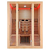 Sanotechnik Infrarotkabine Oslo (L x B x H: 150 x 150 x 200 cm, 2,625 W, 8 Infrarotstrahler) | BAUHAUS