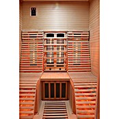 Sanotechnik Infrarotkabine Oslo (L x B x H: 150 x 150 x 200 cm, 2,625 W, 8 Infrarotstrahler) | BAUHAUS