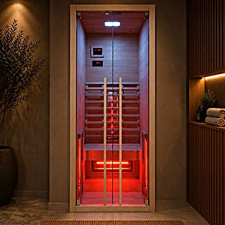 Sanotechnik Infrarotkabine Ruby 1 (L x B x H: 100 x 90 x 195 cm, 1 550 W)