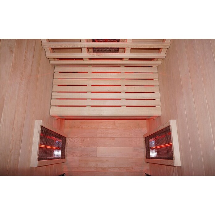 Sanotechnik Infrarotkabine Ruby 1 (L x B x H: 100 x 90 x 195 cm, 1 550 W) | BAUHAUS