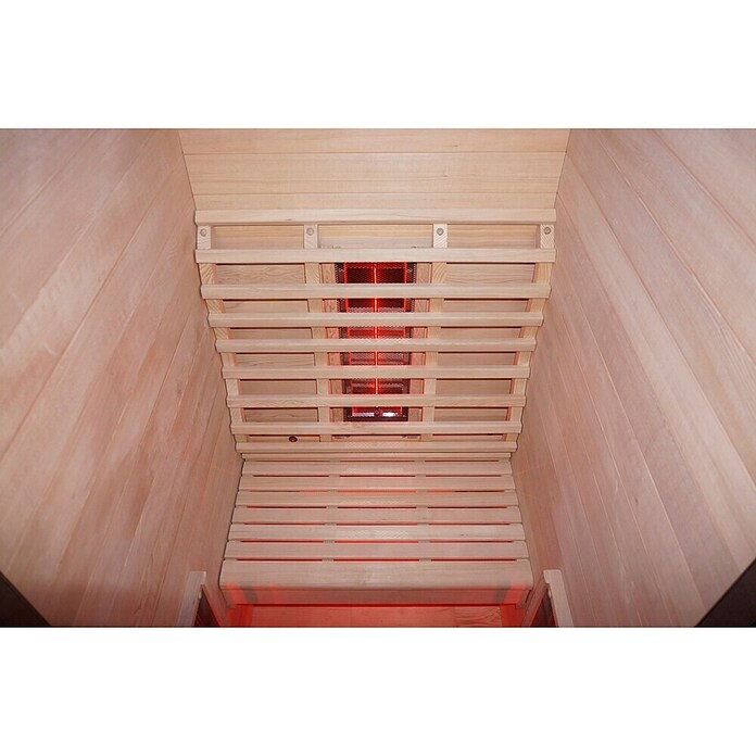 Sanotechnik Infrarotkabine Ruby 1 (L x B x H: 100 x 90 x 195 cm, 1 550 W) | BAUHAUS