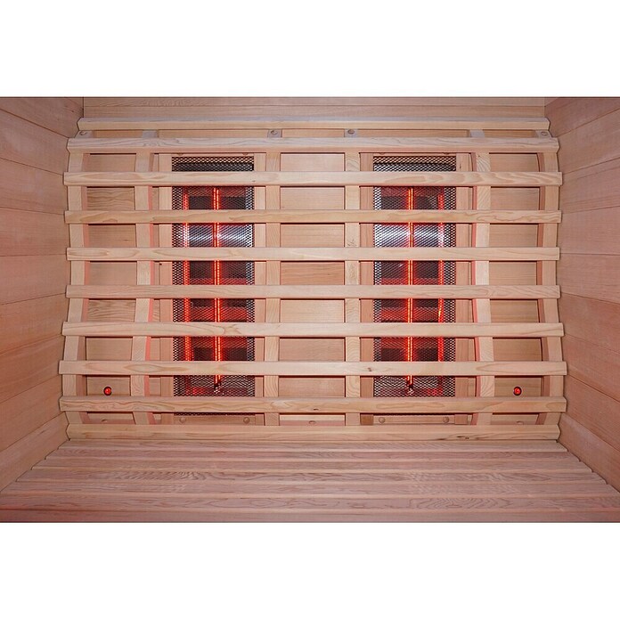 Sanotechnik Infrarotkabine Ruby 2 (L x B x H: 120 x 100 x 195 cm, 2 200 W, 5 Infrarotstrahler) | BAUHAUS