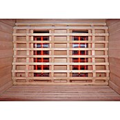 Sanotechnik Infrarotkabine Ruby 2 (L x B x H: 120 x 100 x 195 cm, 2 200 W, 5 Infrarotstrahler) | BAUHAUS