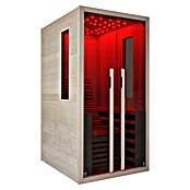 Sanotechnik Infrarotkabine Carbon 1 (L x B x H: 130 x 100 x 195 cm, 9 Carbon-Magnesium Heizplatten) | BAUHAUS