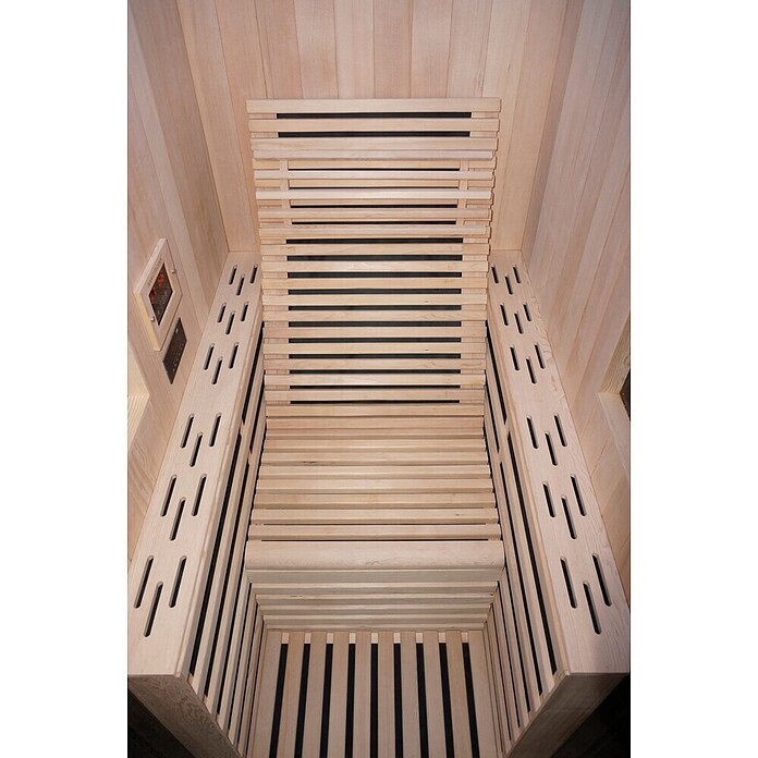 Sanotechnik Infrarotkabine Carbon 1 (L x B x H: 130 x 100 x 195 cm, 9 Carbon-Magnesium Heizplatten) | BAUHAUS