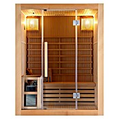 Sanotechnik Massivholzsauna Riga (L x B x H: 120 x 150 x 190 cm, 4,6 kW) | BAUHAUS