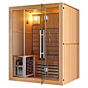 Sanotechnik Massivholzsauna Riga (L x B x H: 120 x 150 x 190 cm, 4,6 kW) | BAUHAUS