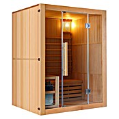 Sanotechnik Massivholzsauna Riga (L x B x H: 120 x 150 x 190 cm, 4,6 kW) | BAUHAUS