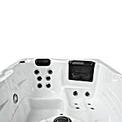 Außen-Whirlpool Diablo (210 x 160 x 80 cm, Schwarz/Weiß, Max. Personenzahl: 3) | BAUHAUS