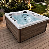 Sanotechnik Whirlpool Palermo (L x B x H: 180 x 160 x 76 cm, Max. Personenzahl: 4, Sterling Silver) | BAUHAUS