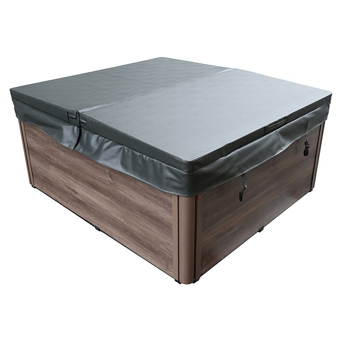Sanotechnik Whirlpool Palermo (L x B x H: 180 x 160 x 76 cm, Max. Personenzahl: 4, Sterling Silver) | BAUHAUS