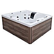 Sanotechnik Whirlpool Catania (L x B x H: 210 x 180 x 82 cm, Max. Personenzahl: 5, Sterling Silver) | BAUHAUS