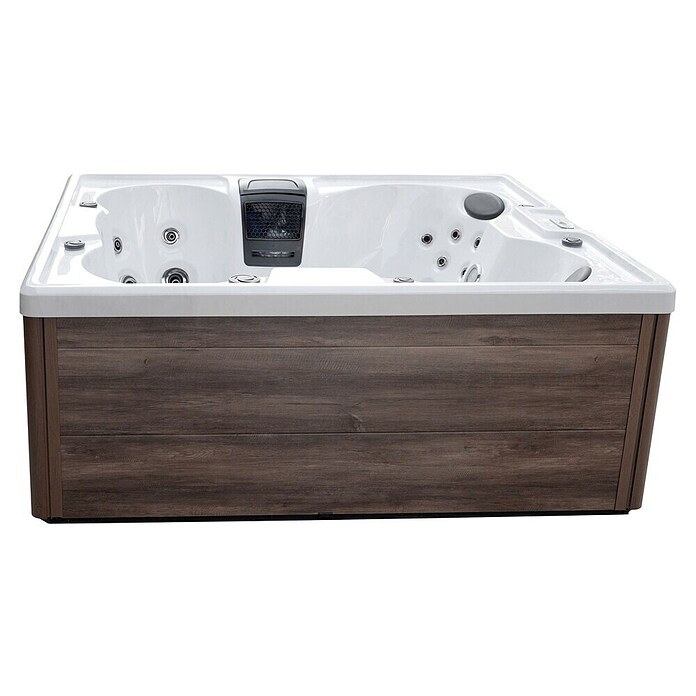 Sanotechnik Whirlpool Catania (L x B x H: 210 x 180 x 82 cm, Max. Personenzahl: 5, Sterling Silver) | BAUHAUS