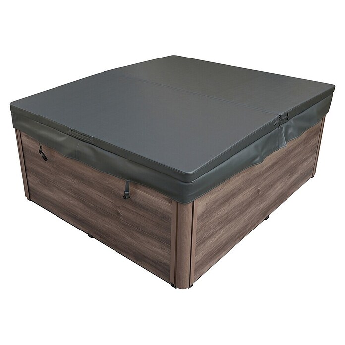 Sanotechnik Whirlpool Catania (L x B x H: 210 x 180 x 82 cm, Max. Personenzahl: 5, Sterling Silver) | BAUHAUS