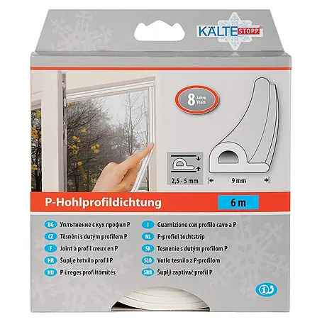 KÄLTESTOPP  P-Profildichtung