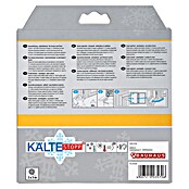 KÄLTESTOPP Dauerdichtung (Braun, 6 m x 9 mm x 4 mm, Spaltenbreiten 1,5 - 3,5 mm)
