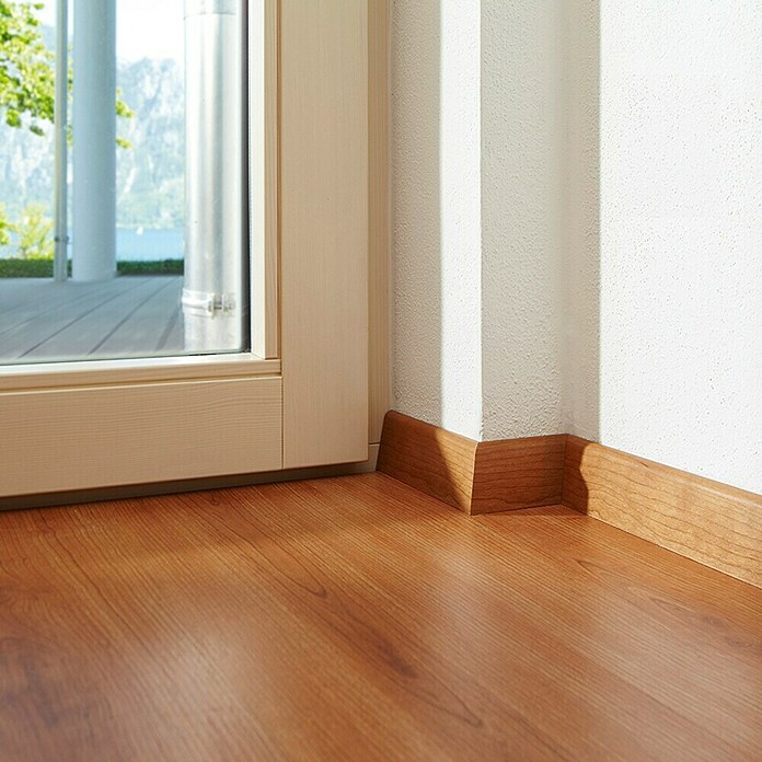 Profiles and more Kutne furnir lajsne SU60L bukva prešana (2,5 m x 19 mm x 58 mm, Ravno)