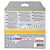 KÄLTESTOPP Dauerdichtung (Braun, 12 m x 9 mm x 4 mm, Spaltenbreiten 1,5 - 3,5 mm)