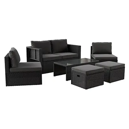 Juskys  Loungemöbel-Set Salou
