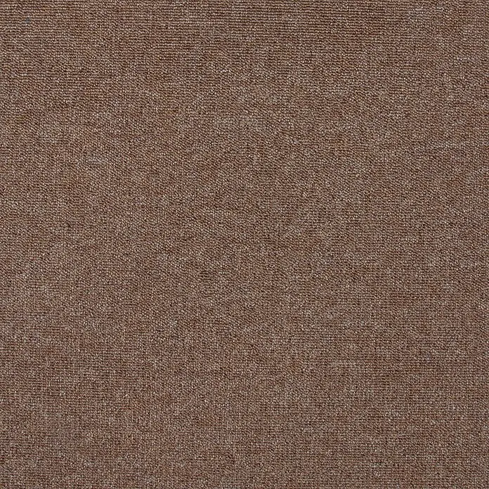 Bricoflor Teppichfliese - Breite: 50 cm, Schlinge, Polypropylen, braun - Brauner Teppich mit einer strukturierten, dicht gewebten Oberfläche.