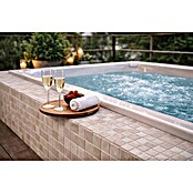 Mosaikfliese Quadrat Uni MOS 32/13R (30,5 x 30,5 cm, Beige, Matt)