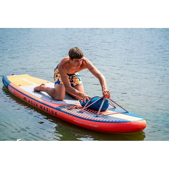 Aqua Marina Set SUP daska s priborom Atlas  (D x Š x V: 366 x 86 x 15 cm, Nosiva sila: 180 kg, Narančasta) | BAUHAUS