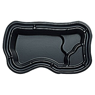 Oase Estanque prefabricado PE 1000 (L x An x Al: 240 x 140 x 62 cm, Capacidad volumétrica: 1.000 l)