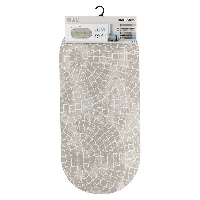 WC preproga Mozaik  (100 x 45 cm, Bež) | Kopalniške preproge | Kopalniška oprema | Kopalnica in sanitarije | Izdelki | BAUHAUS