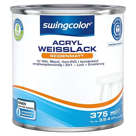 swingcolor  Weißlack Acryl