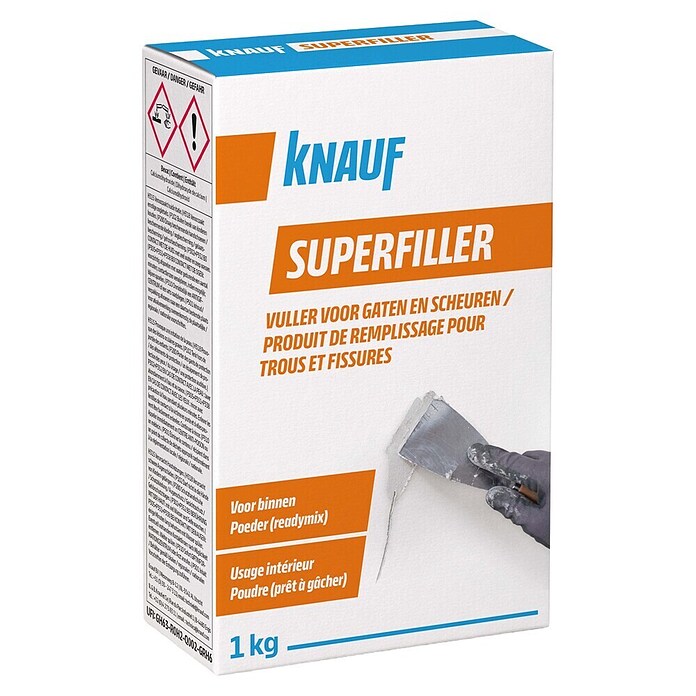Knauf Vul- en egalisatiegips Superfiller 1 kg (1 kg) | BAUHAUS