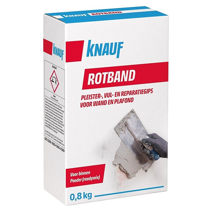 Knauf Binnenpleister Rotband 0,8 kg (0,8 kg) | BAUHAUS