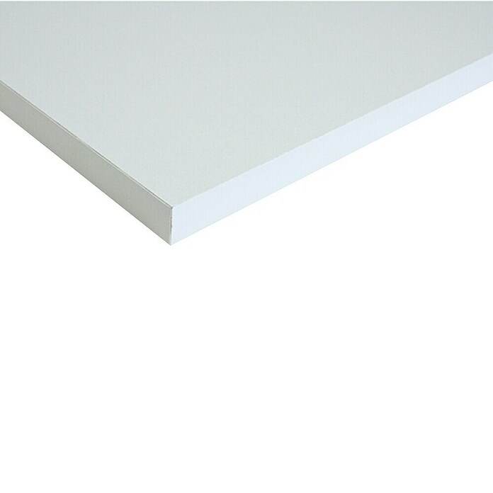 Regalboden (Weiß, L x B: 100 x 20 cm, Stärke: 1,6 cm)
