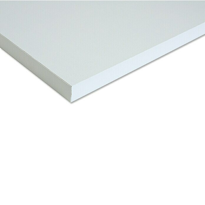 Regalboden (Weiß, L x B: 80 x 30 cm, Stärke: 1,6 cm)