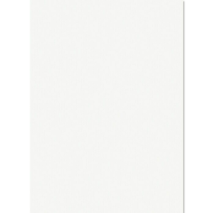 Möbelbauplatte (Weiß, L x B: 200 x 20 cm, Stärke: 1,6 cm)