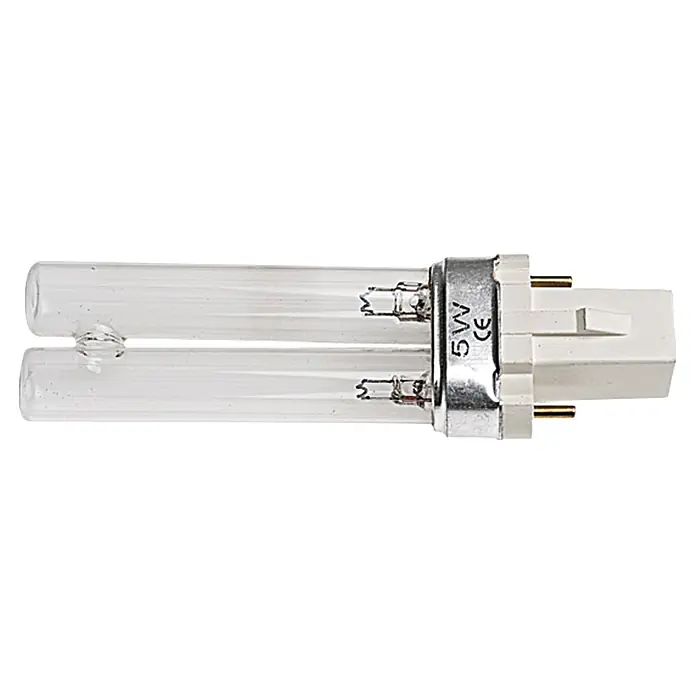 Oase Ersatzlampe Algenstopp UVC - 5 W - Eine 5W UVC Lampe mit Stiftsockel. Sie wird in verschiedenen UV-Sterilisationsgeräten verwendet, um Bakterien und Viren abzutöten.