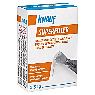 Knauf Vul- en egalisatiegips Superfiller 2,5 kg (2,5 kg)