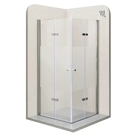 i-flair  Eckdusche DK99MF80x90