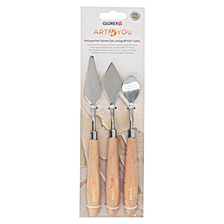 Spachtel-Set (26 x 9 x 1,5 cm, 3 Stk.)