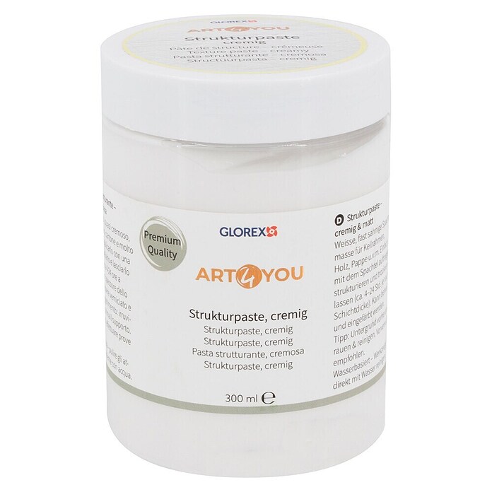 Glorex Strukturpaste (300 ml, Weiß, cremig) | BAUHAUS