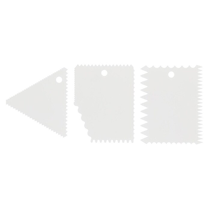 Glorex Effektspachtel Set (19,5 x 11,6 x 0,4 cm, Weiß) | BAUHAUS