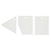 Glorex Effektspachtel Set (19,5 x 11,6 x 0,4 cm, Weiß) | BAUHAUS